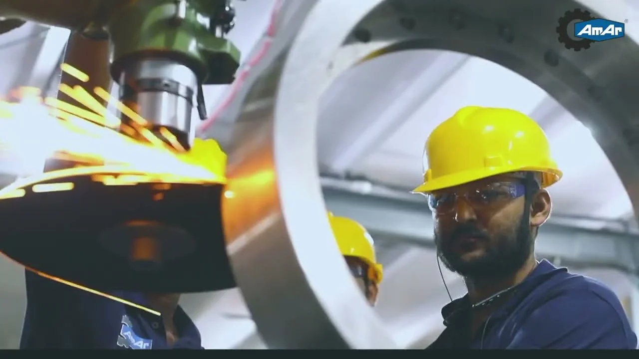 Industrial Process | Pressure Vessel Manufacturing Audiovisual : Amar Equipment