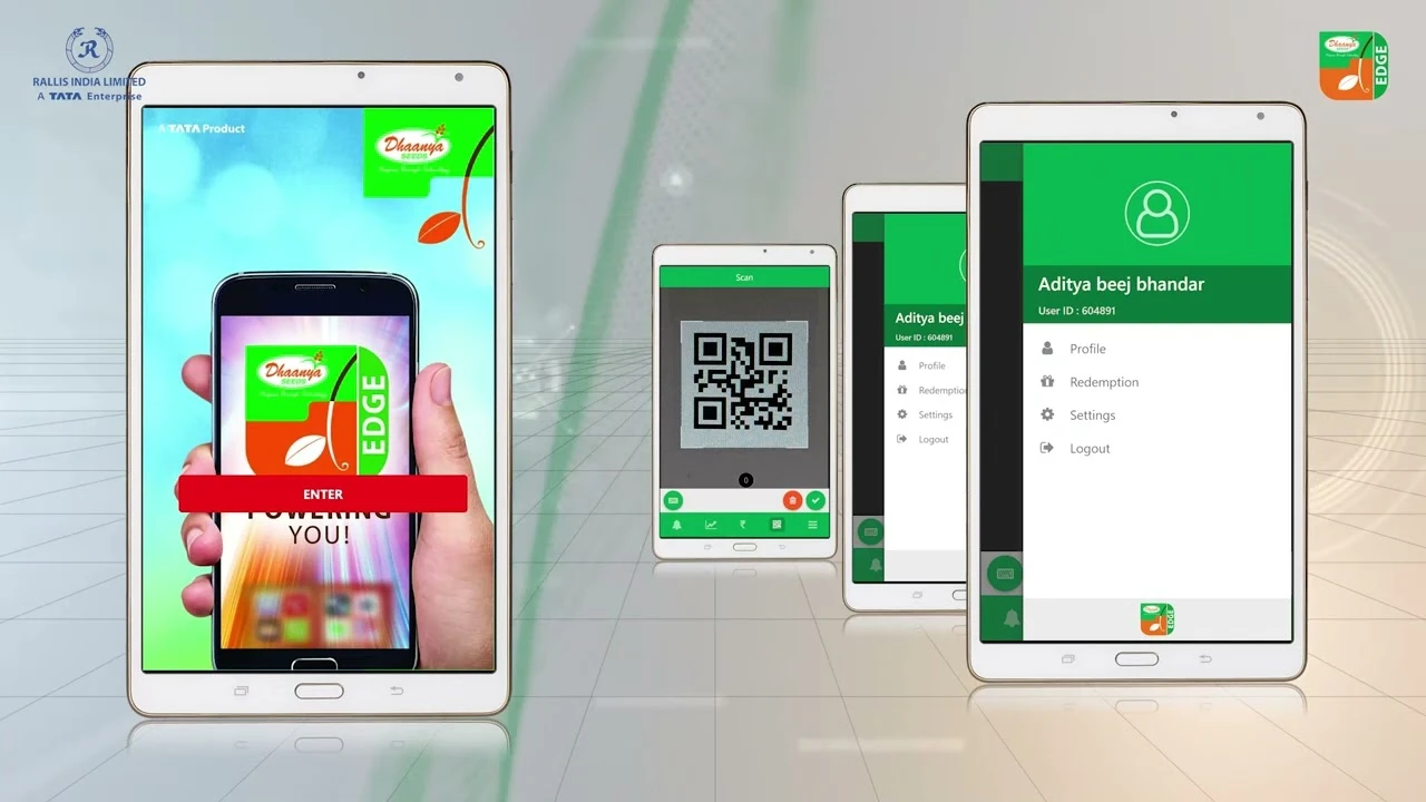 Dhanya Edge App Promo Hindi : Tata Rallis