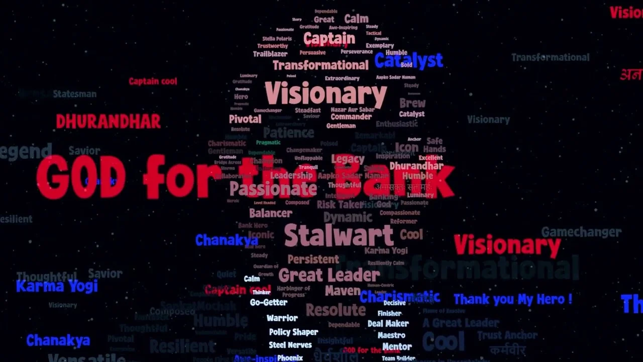 Corporate Farewell Video | Animated Word Cloud | Employee Engagement Animation : Yes Bank